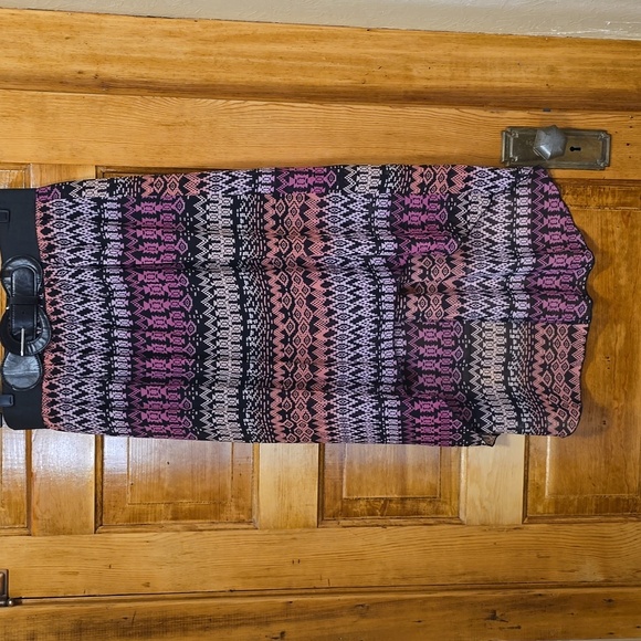 No Boundaries Dresses & Skirts - No Boundaries Purple and Black Hi- Lo Skirt L